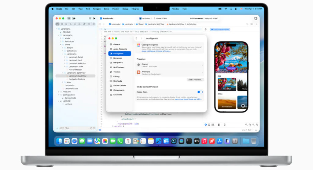 Xcode 26.3 Introduces Agentic Coding Capabilities for Developers 2 Apple Coding Intelligence