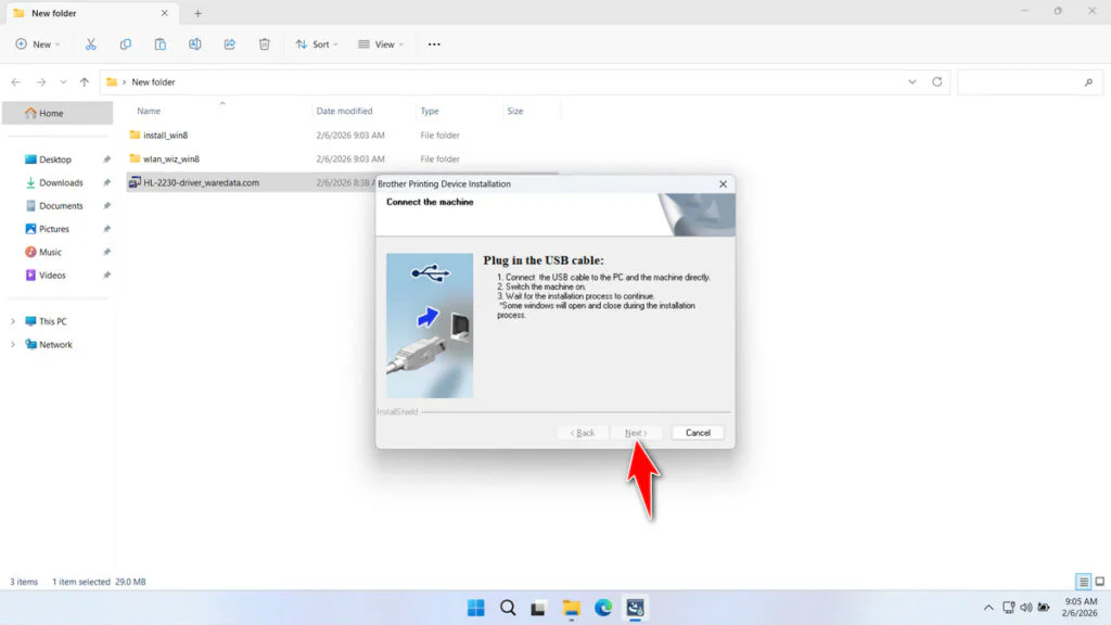 Brother HL 2230 Printer Driver 5 How to Install Brother HL 2230 Printer Driver - Step 4