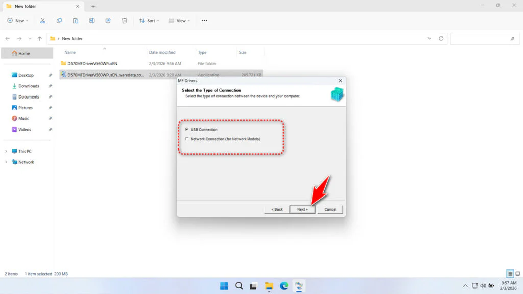 Canon D570 Printer Driver 4 How to Install Canon D570 Printer Driver - Step 3
