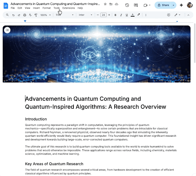 Google Docs Can Now Summarize Documents in Audio 2 How to Use Audio Summarize in Google Docs