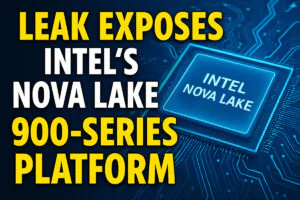 Intel’s Nova Lake 900-Series Platform Leak