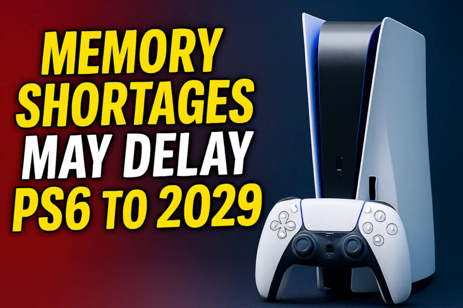 Memory Shortages May Delay PS6 to 2029