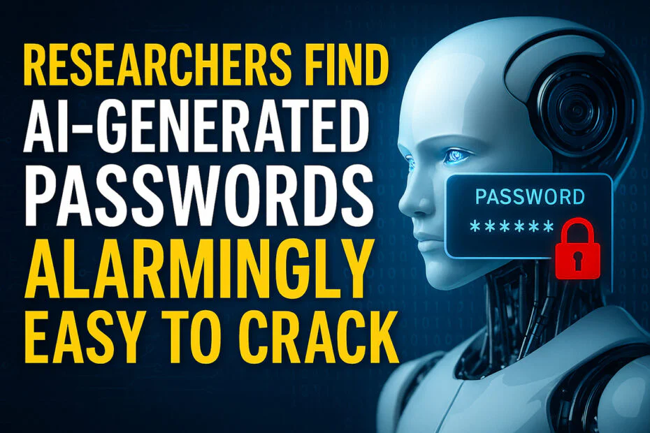 Researchers Find AI-Generated Passwords Alarmingly Easy to Crack