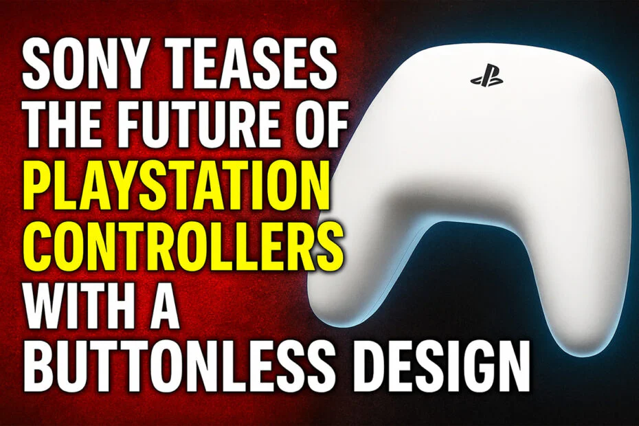 Sony Teases the Future of PlayStation Controllers With a Buttonless Design