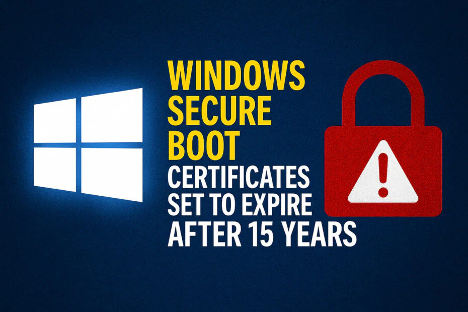 Windows Secure Boot Certificates Set to Expire After 15 Years
