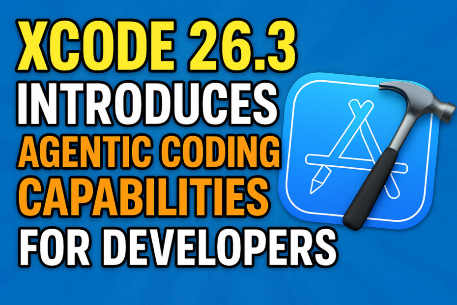 Xcode 26.3 Introduces Agentic Coding Capabilities for Developers