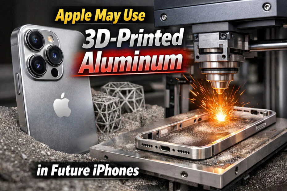 Apple May Use 3D-Printed Aluminum in Future iPhones 1 Apple May Use 3D-Printed Aluminum in Future iPhones