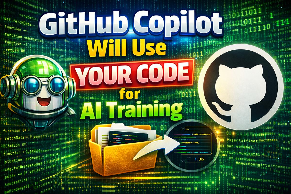 GitHub Copilot Will Use Your Code for AI Training - WareData | Tech ...