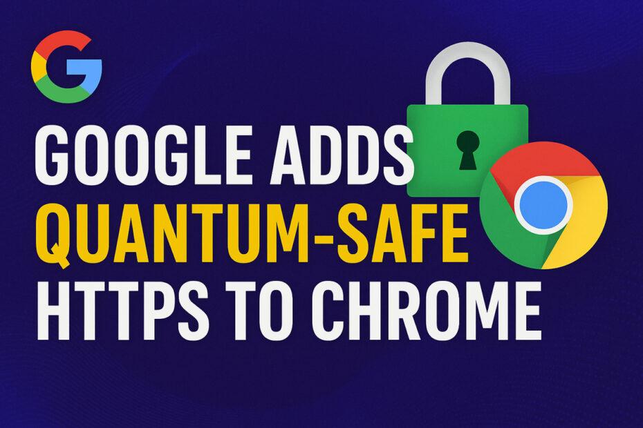 Google Adds Quantum-Safe HTTPS to Chrome 1 Google Adds Quantum-Safe HTTPS to Chrome