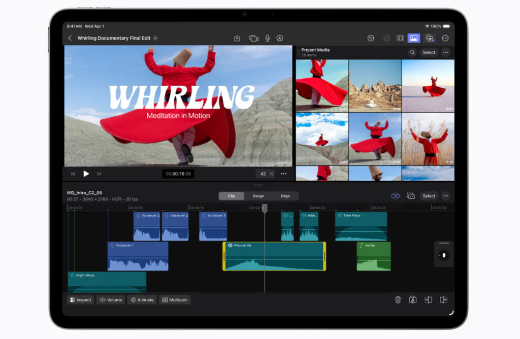Apple Adds M4 Power to iPad Air at the Same Cost 3 M4 delivers blazing speed in photo and video editing.