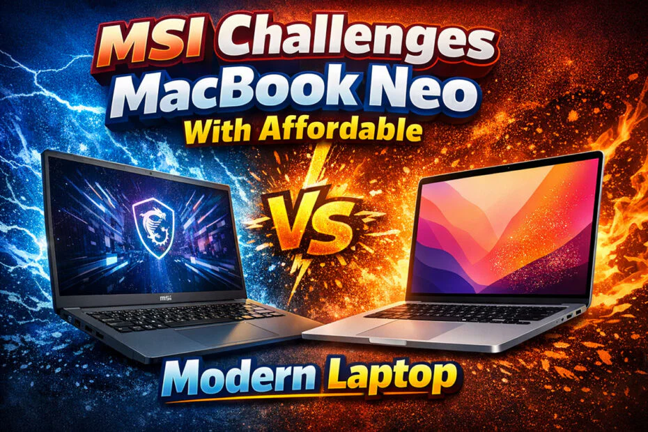 MSI Challenges MacBook Neo With Affordable Modern Laptop