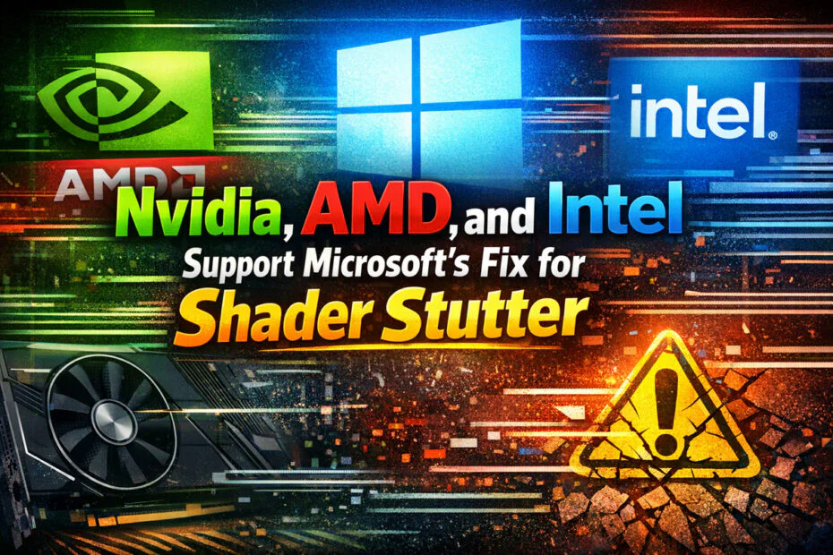Nvidia, AMD, and Intel Support Microsoft’s Fix for Shader Stutter