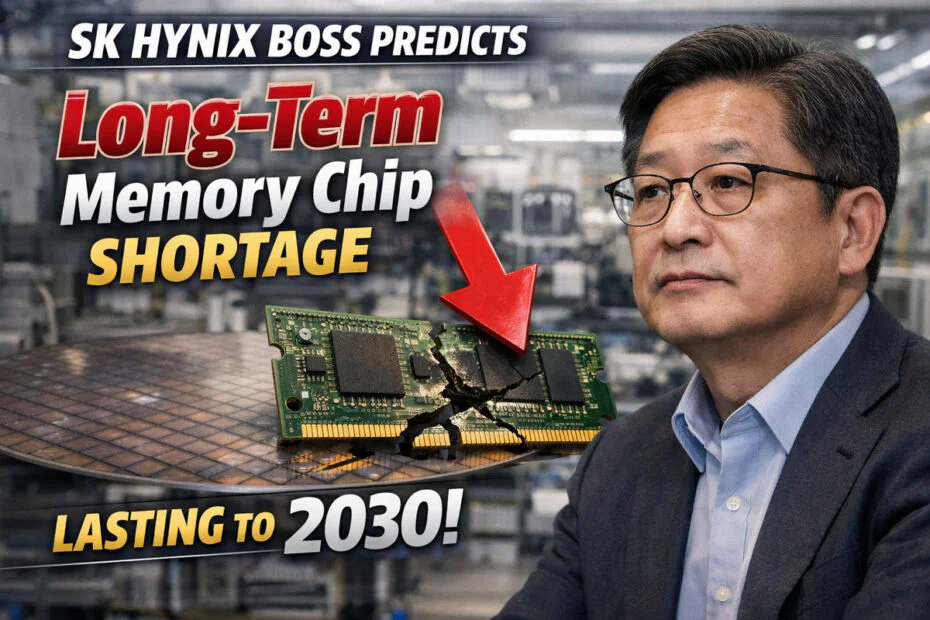 SK Hynix Boss Predicts Long-Term Memory Chip Shortage Lasting to 2030