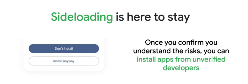 Google Makes Sideloading on Android Much Harder 2 Sideloading Confirmation