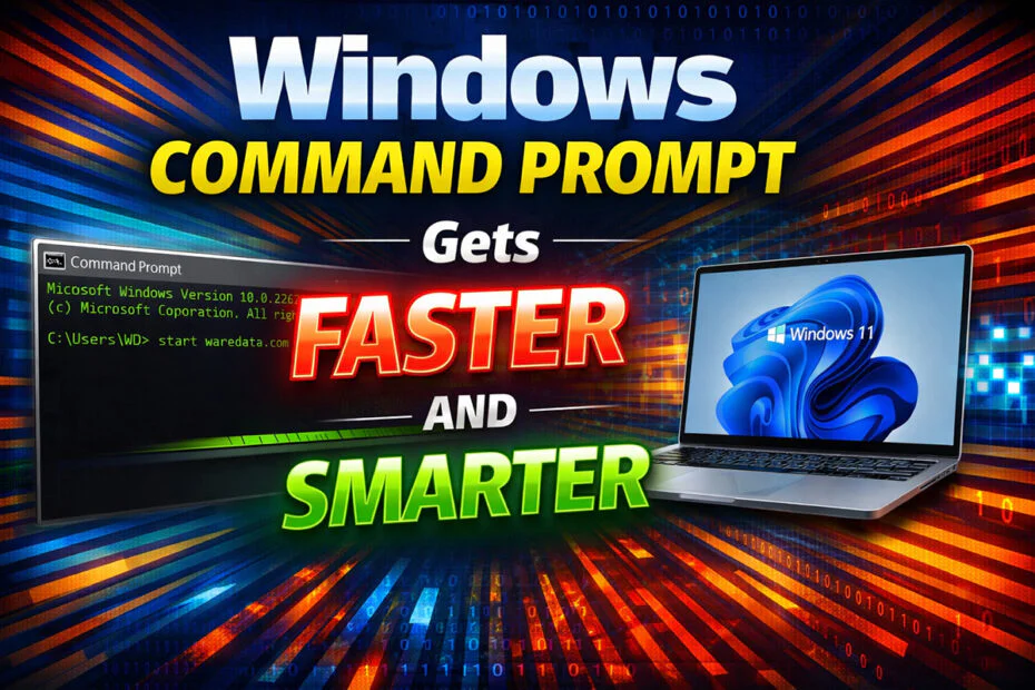 Windows Command Prompt Gets Faster and Smarter