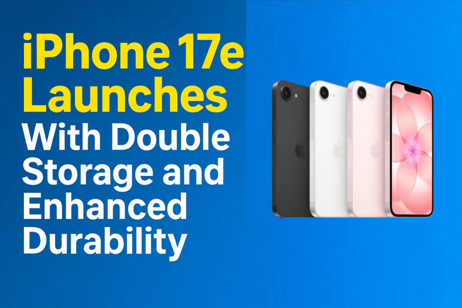 iPhone 17e Launches With Double Storage and Enhanced Durability
