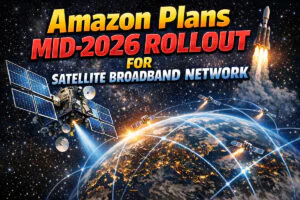 Amazon Plans Mid-2026 Rollout for Satellite Broadband Network