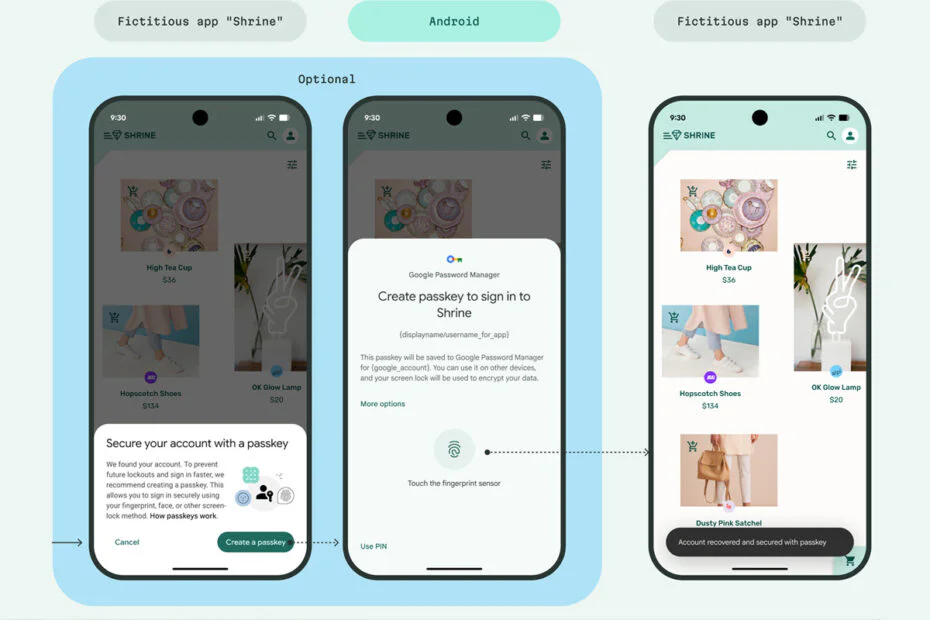 Android to Replace Email Codes with One Tap