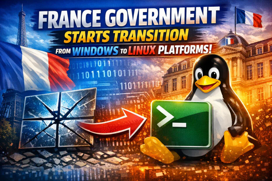 France Government Starts Transition from Windows to Linux Platforms 1 France Government Starts Transition from Windows to Linux Platforms