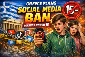 Greece Plans Social Media Ban for Kids Under 15