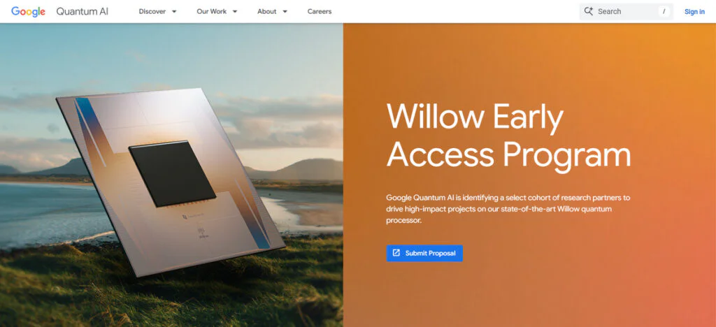 Researchers Invited to Try Google’s Willow Quantum Processor 2 Information About the Willow Early Access Program on the Google Site