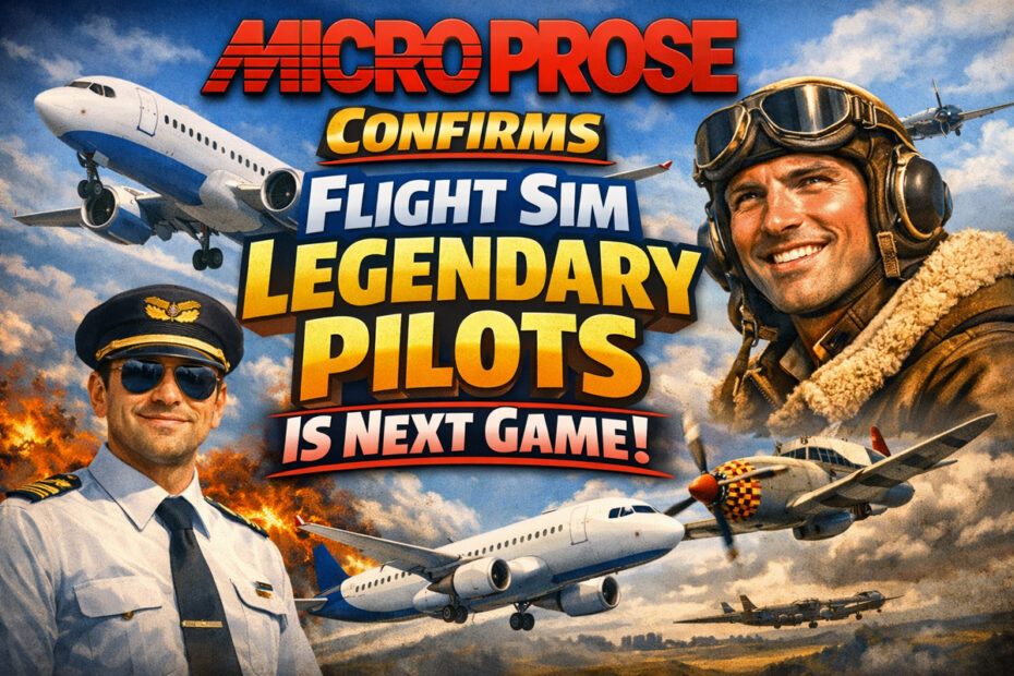 MicroProse Confirms Flight Sim Legendary Pilots Is Next Game