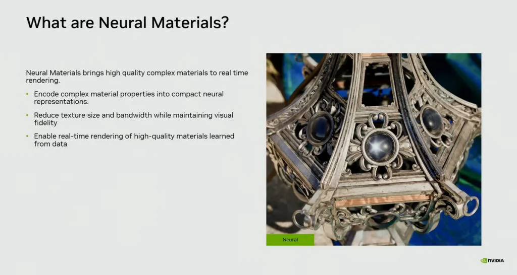 Nvidia Shows Breakthrough Neural Compression for Massive VRAM Savings 3 Neural Materials