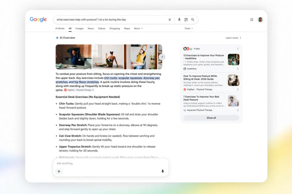 Google Wants Search to Feel More Like a Conversation 1 Google Search with Conversation