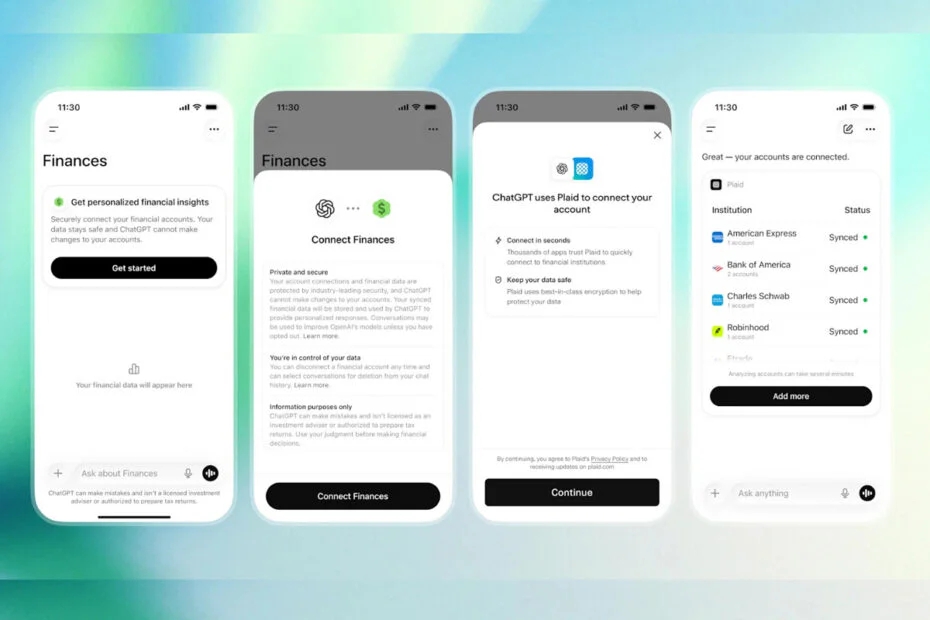 OpenAI Personalized Financial Advice