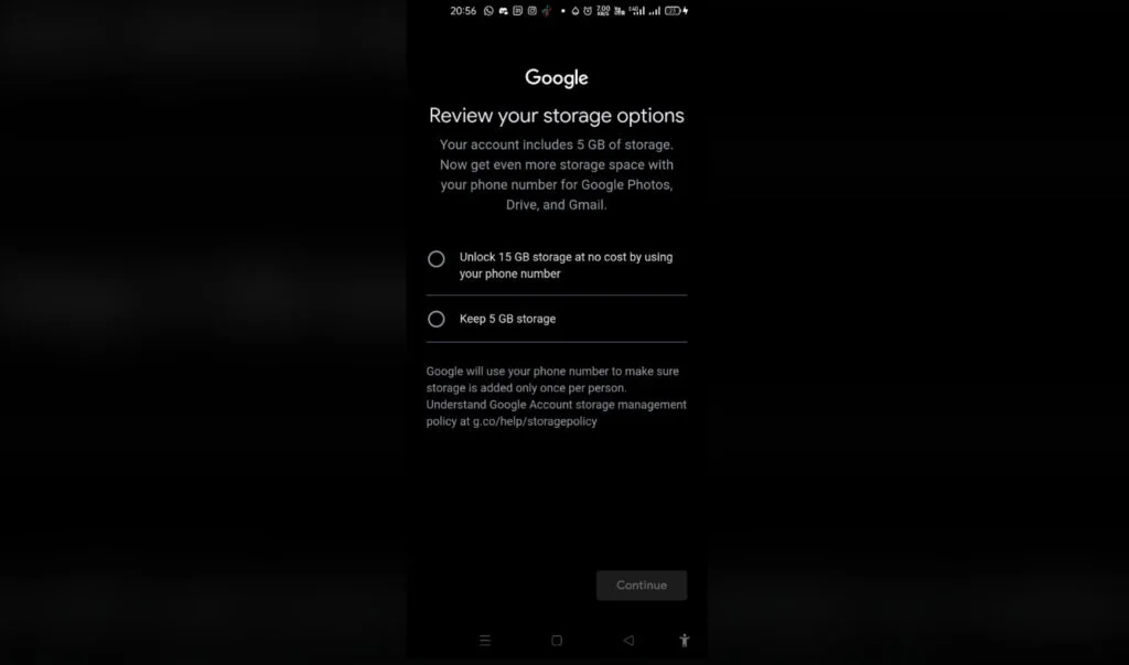 New Gmail Accounts Without Phone Numbers May Get Less Free Storage 3 Reddit users when they find a 5GB Gmail account
