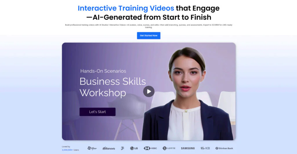 How AI Studios Transforms Video Creation for Businesses and Creators 5 Training Video and SCORM Export