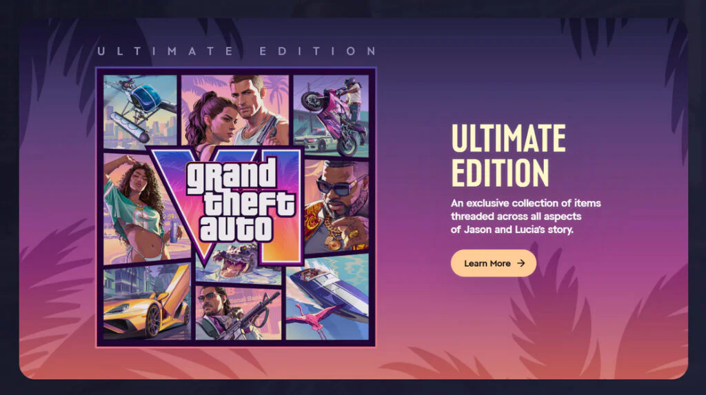 Rockstar Confirms GTA 6 Pricing: $80 Standard Edition, $100 Ultimate Edition 2 GTA VI Ultimate Edition
