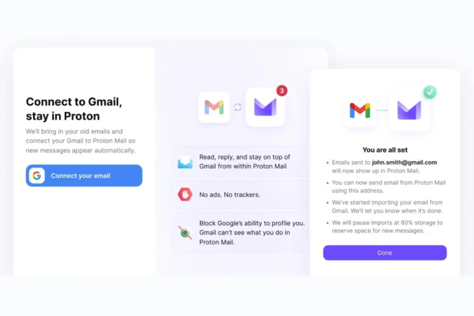 Proton Mail Can Now Send Emails Using Your Gmail Address 5 gmail to protonmail