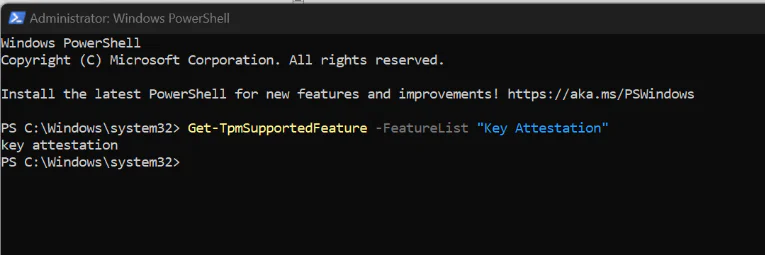 Microsoft Uses TPM Chips to Block Pirated Windows Activations in New KMS Upgrade 2 A successful response that displays “Key Attestation” confirms the server supports the TPM attestation capability for KMS Hardware-Secured