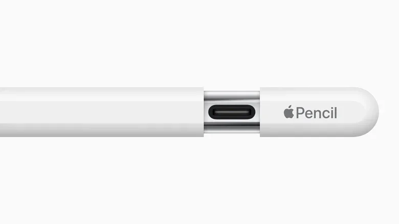 Apple Reportedly Planning Two New Apple Pencil Models for Early 2027 2 Apple Pencil with its charging port