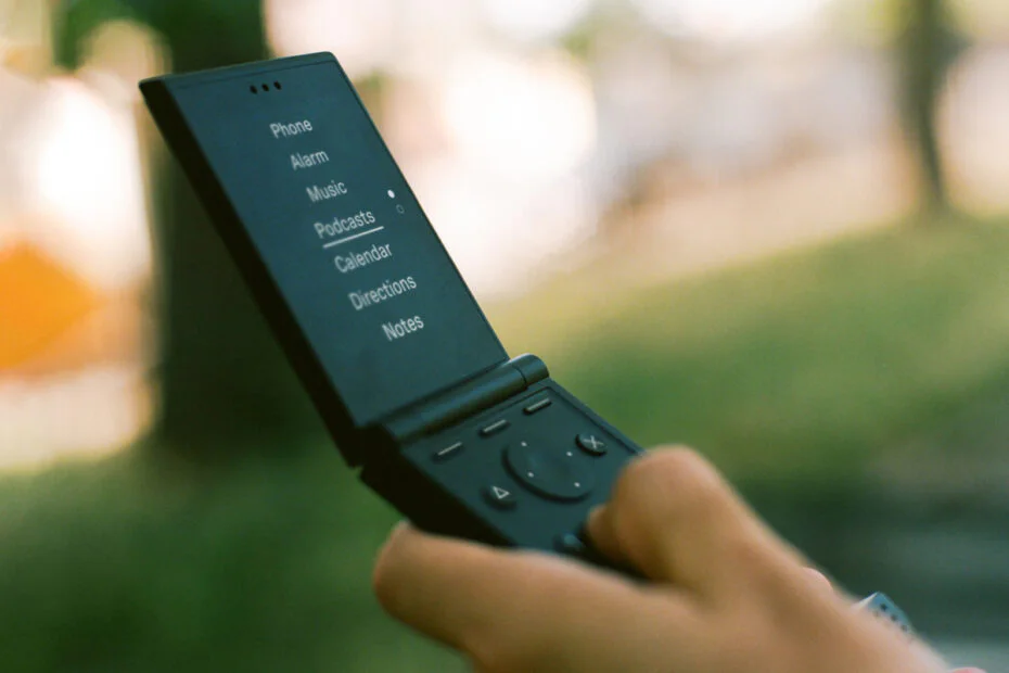 Light Flip Phone