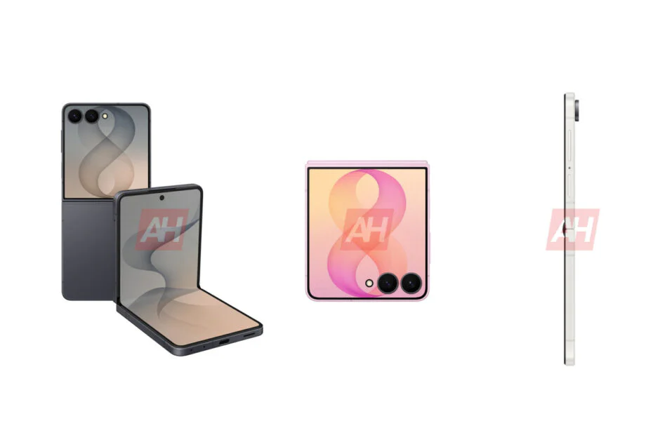 Samsung's Next Galaxy Lineup Leaks in Official-Looking Renders Before July Unpacked 1 Samsung Galaxy Z Flip 8 Leak