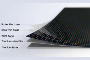 Samsung Introduces Flex Titanium Foldable Display