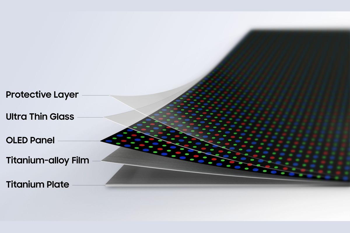Samsung perkenalkan teknologi Flex Titanium, mengurangi lipatan layar HP lipat