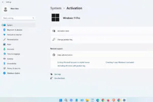 Windows 11 Activation