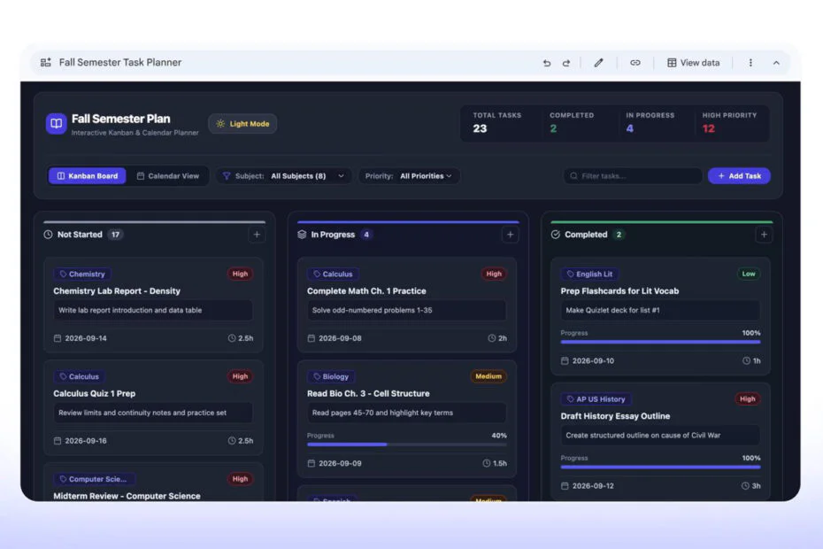 Gemini Can Now Transform Google Sheets Data Into Interactive Apps