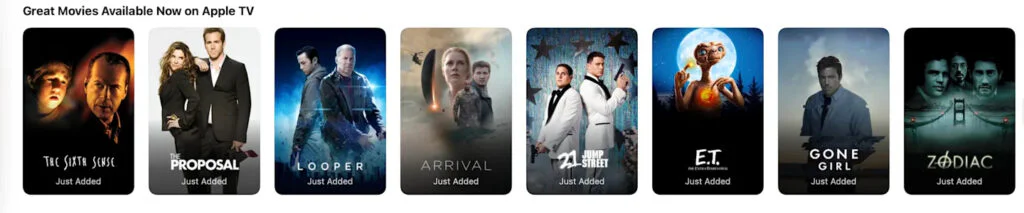 Apple TV Opens Up Its Library With Free Classic Movies for Subscribers 2 Great Movies Available Now on Apple TV