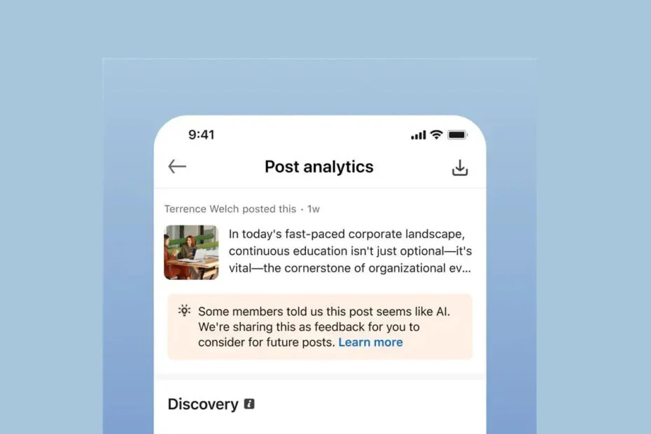 LinkedIn Says AI Slop Posts Are Getting 40% Fewer Views 1 LinkedIn Says AI Slop Posts Are Getting 40% Fewer Views