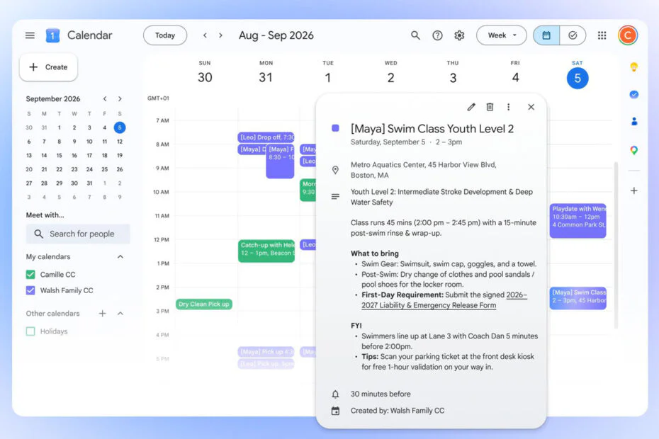 Google CC Turns AI Into a Shared Family Assistant