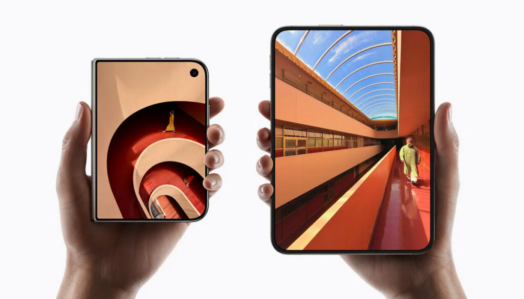 Apple Finally Enters the Foldable Phone Race With iPhone Duo 2 iPhone Duo features a 7.6-inch inner display