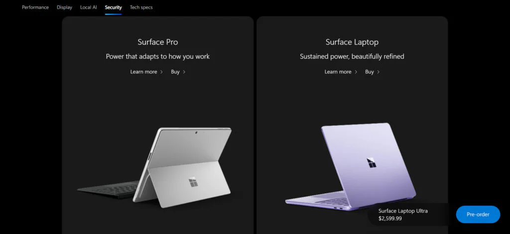 Pre-order is already available at the price of $2,599